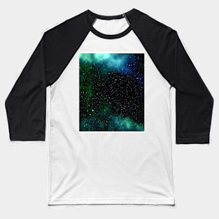 Blue Nebula Baseball T-Shirt